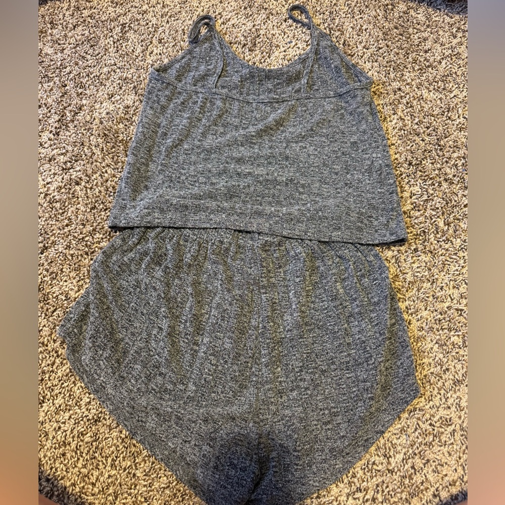 Gray SHEIN pajama set - Picture 2 of 2